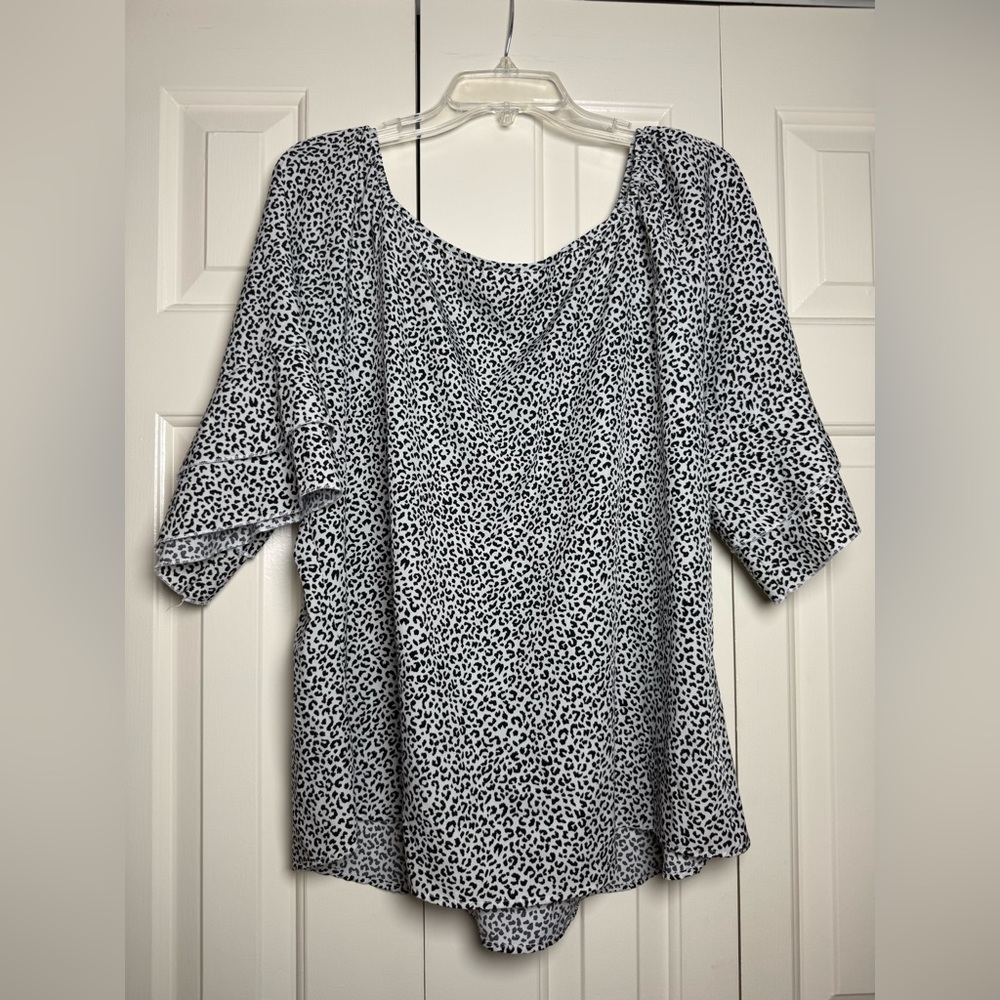 Leopard Print‎ Top